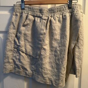 Cedar and Vine Brooklyn Linen Skort